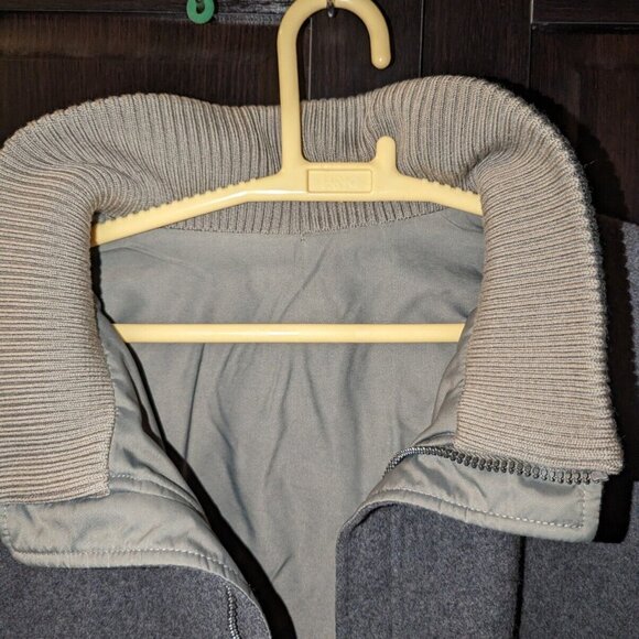 Zegna Sport Reversible Jacket, Microtene Made ITALY WOOL/NYLON, Men Size Large. - Picture 2 of 15